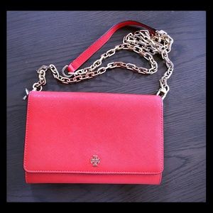 Tory Burch Crossbody Wallet on a chain